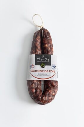 Saucisse de foie de la Maison CROS