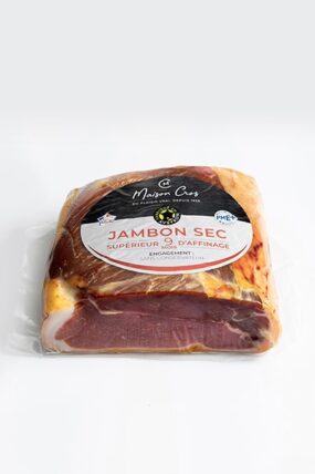 Jambon sec supérieur de la Maison CROS - Affinage 9 mois
