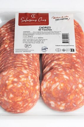 Chorizo de la Maison CROS (50 tranches)