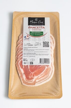Pancetta de la Maison CROS (8 tranches)