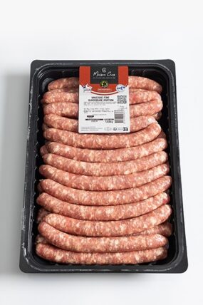 Saucisses Fines supérieures de la Maison CROS - en portion