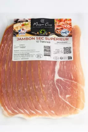 JAMBON SEC 10 TRANCHE HORS FROID